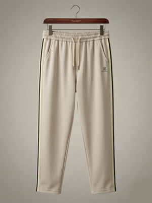 Urban Style Beige & Charcoal Tracksuit