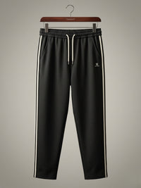 Urban Style Black &amp; Beige Tracksuit